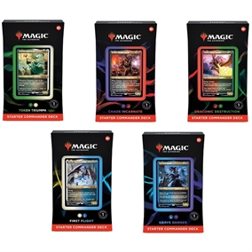 Alle 5 - Starter Commander Deck - Magic the Gathering